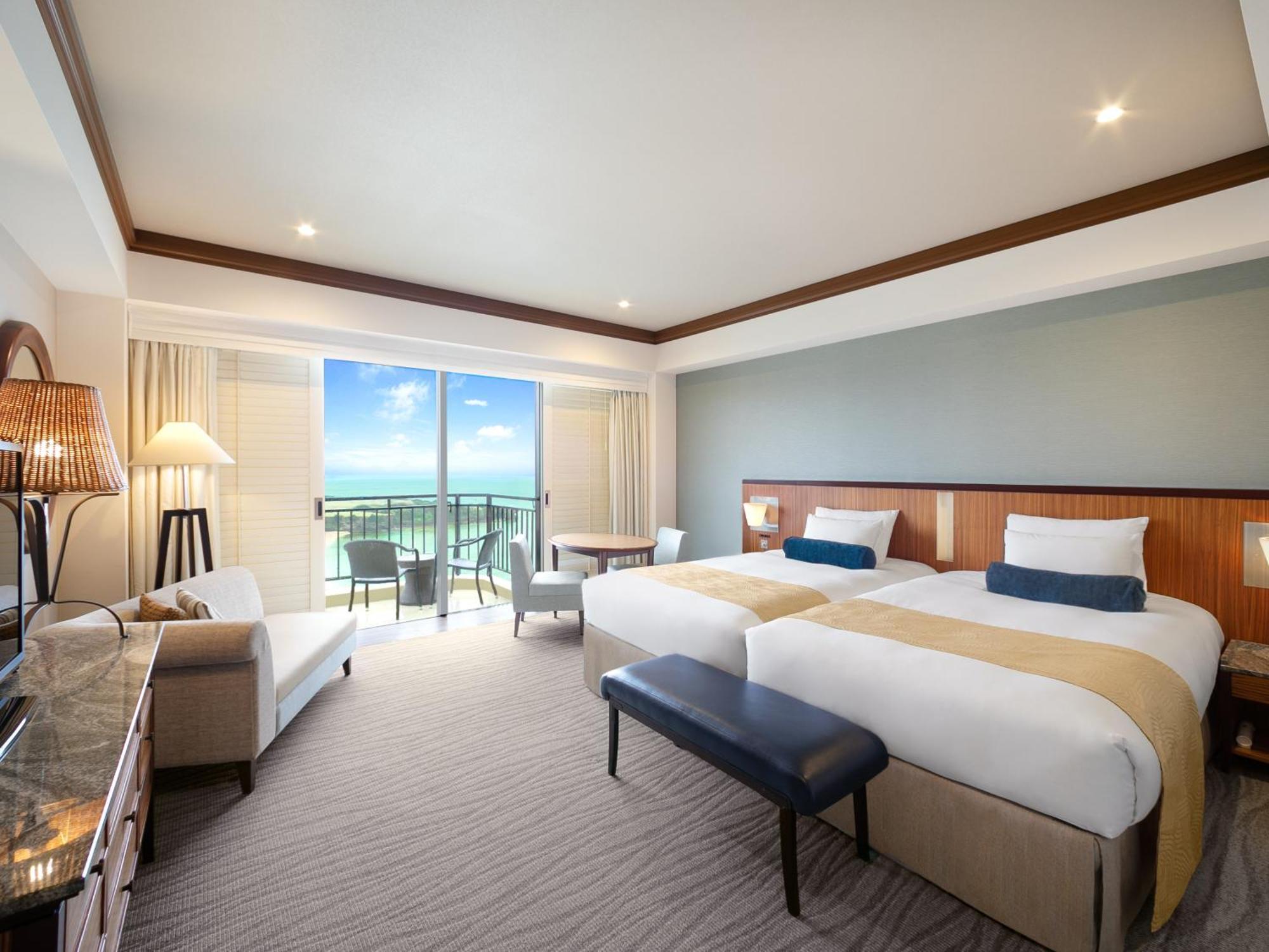 ホテル日航アリビラ 読谷村 エクステリア 写真 Deluxe Ocean View