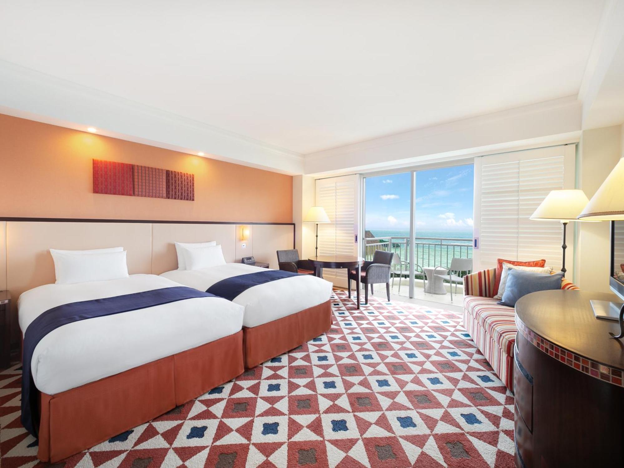 ホテル日航アリビラ 読谷村 エクステリア 写真 Deluxe Ocean View Room